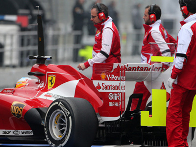 Ακόμα να βρει ταχύτητα η Ferrari!